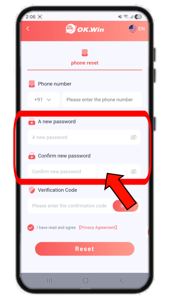 OKwin Forgot Password